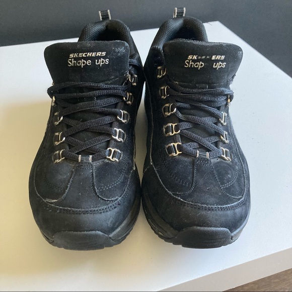 Sketchers Shape Ups 12321 Women's Size 9.5 US Black Walking Shoes Sneakers - Picture 3 of 8
